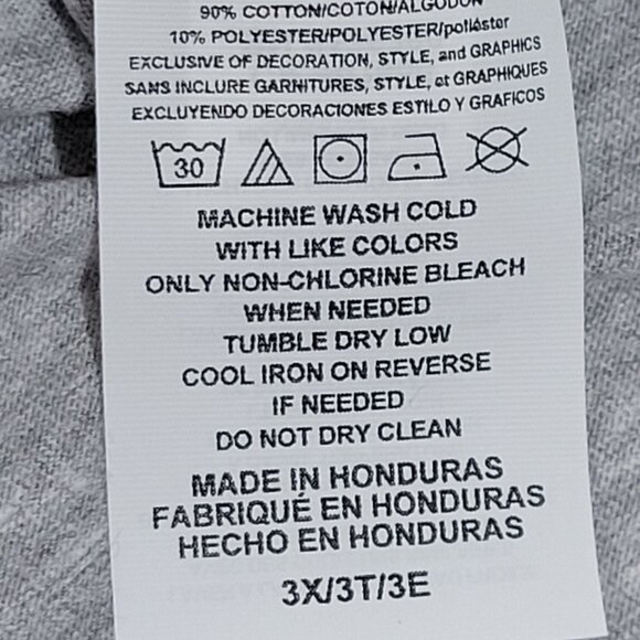 Los Angeles LA Dodgers T Shirt Womens Size 3XL Gray V-Neck Fanatics MLB Baseball - Picture 8 of 8